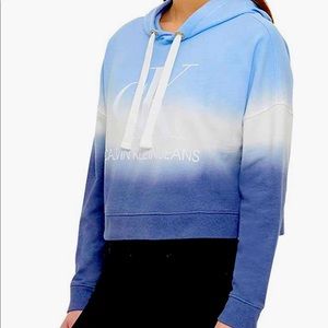 NWT CK Cropped Sweatshirt